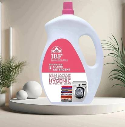 IBF Washing Machine Top Load & Front Load Pack of 1 Vanilla Liquid Detergent