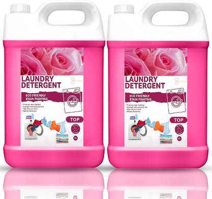 FLISKO Detergent Liquid Plant Based Japanese Cypress Fragrance Laundry Detergent Rose Liquid Detergent