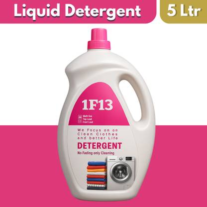 1F13 Fluff Essential Matic Liquid Detergent | washing machine top and front load 5L Lavender Liquid Detergent