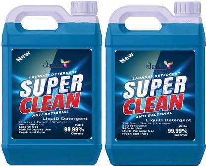 dasras Fabric care blue Detergent Liquid for Washing Machine Classic Liquid Detergent Fresh Liquid Detergent
