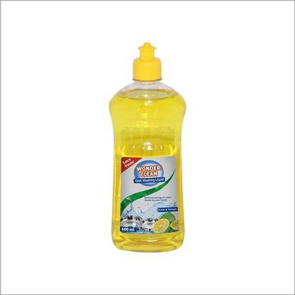 WONDER CLEAN Dish Washing Liquid 600 ML Lime Liquid Detergent