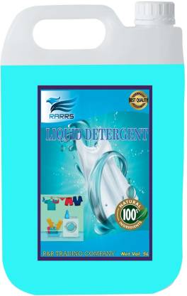 RARRS Premium 5Ltr Liquid Detergent washing machine Top Load &Front Load Aqua Liquid Detergent