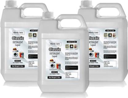 Black Care Classic Liquid Detergent, For Top & Front Load Machine | 15 L - Refill Pack Classic Liquid Detergent