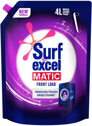 Surf excel Matic Front Load Liquid Detergent Refill Pouch Multi-Fragrance Liquid Detergent