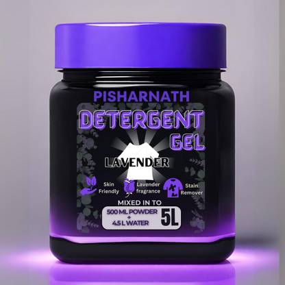 Pisharnath Detergent Liquid Making Kit For All Machine Make 5L Detergent ... Rose Liquid Detergent