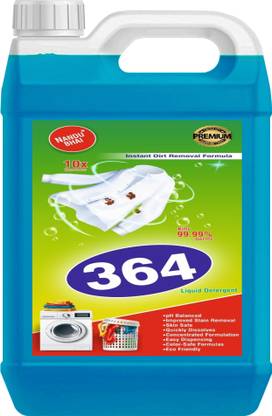 Nandu Bhai 364 Premium Liquid Detergent suitable for Front Load & Top Load Machine Multi-Fragrance Liquid Detergent