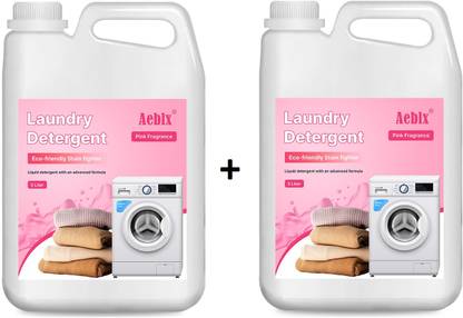 AEBLX Liquid Detergent, Suitable For Top & Front Load Washing Machine Rose Liquid Detergent