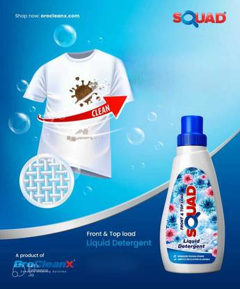 orocleanx Squad liquid detergent Multi-Fragrance Liquid Detergent