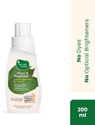 Mother Sparsh Plant Powered Baby Laundry Liquid Detergent 200ml Liquid Detergent