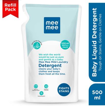 MeeMee Mild Baby Laundry Ph Balanced and Fights Stains Multi-Fragrance Liquid Detergent
