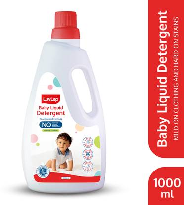 LuvLap Baby Laundry Detergent 1000ml, pH Balanced Dermatologically tested formula Liquid Detergent