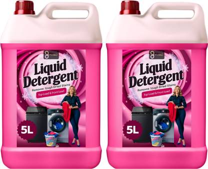 Sunita Dreams High-Quality Laundry Liquid, Suitable for Top&Front Load Machine Rose 10L... Rose Liquid Detergent