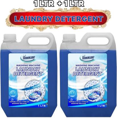 REGLET Laundry Liquid - Natural & Non Toxic - Eco-friendly - Tough on Stains Lavender Liquid Detergent