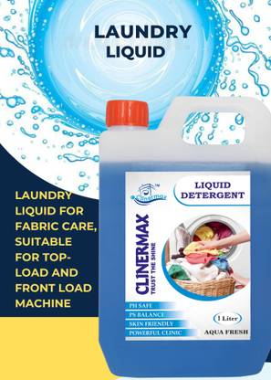 qutilla Natural liquid 5L|Best For Front & Top load Machines Aqua Liquid Detergent