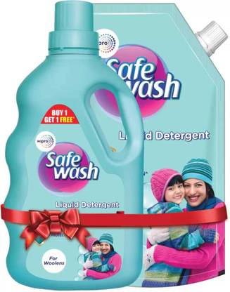 SafeWash FRESH LIQUID DETERGENT (BUY 1 GET 1 FREE) Fresh Liquid Detergent