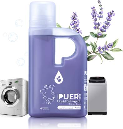Brand Nourish's Puer Top Load & Front Load Lavender Liquid Detergent