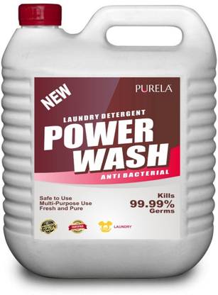 PURELA Liquid Detergent, Suitable for top load detergent and front load liquid detergent, Wash Detergent for Machine and Hand Wash Rose Liquid Detergent Rose Liquid Detergent