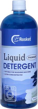 EROSKET Liquid Detergent | Tough on Stains, Gentle on Fabrics | No Residue Formula Fresh Liquid Detergent