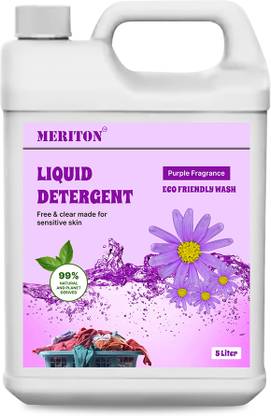 Meriton Liquid Detergent Faster Stains Remover Lavender Liquid Detergent