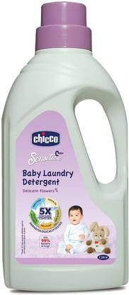 Chicco SENSITIVE BABY LAUNDRY DETERGENT DELICATE FLOWERS Multi-Fragrance Liquid Detergent