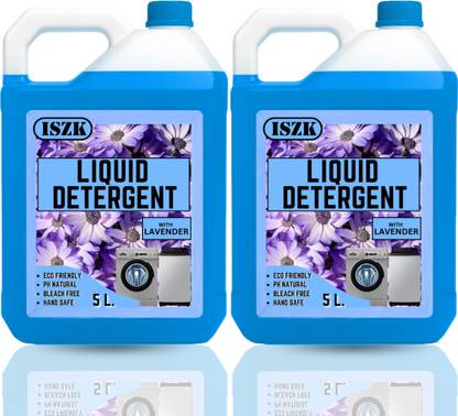 ISZK Liquid Detergent 10L Ultra Wash Front load & Top Load machine liquid detergent Lavender Liquid Detergent