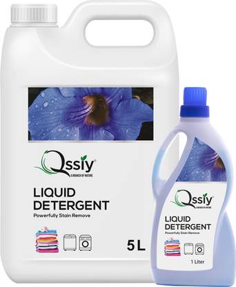 QSSIY Liquid Detergent, Laundry Liquid For Fabric Care & Skin Friendly Floral Liquid Detergent