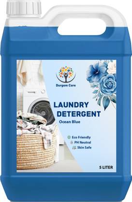 DURGAM CARE Concentrated Laundry Detergent for Fabric Care, for front & top load machine Floral Liquid Detergent