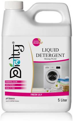 Diolty Liquid Detergent Suitable for top load detergent and front load liquid detergent Lily Liquid Detergent