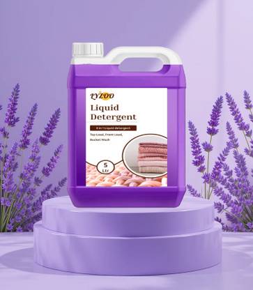 Lyzoo Liquid Detergent| Lavender Fragrance| Organic & Eco-Friendly | Tough on Stains Fresh Liquid Detergent
