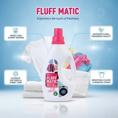 FLUFF liquiddetergent01 Floral Liquid Detergent