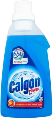 Calgon 3in1 Power Gel Washing Machine Water Softener 750ml Classic Liquid Detergent
