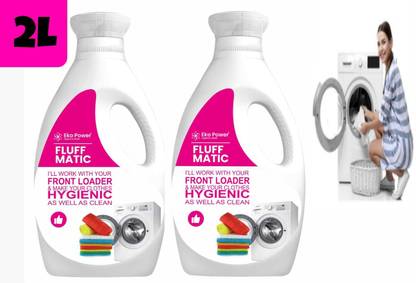 Eko Power Fluff Matic Extra strong Liquid Detergent for Front Load Washing Machine Fresh Liquid Detergent