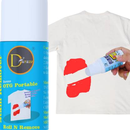 DURAZO Powerful Stain Remover For white Clothes, Instant stain remover, Portable size Aqua Liquid Detergent