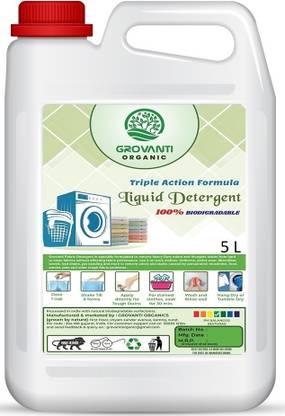 GROVANTI ORGANIC Liquid Detergent suitable for washing machine and use for handwash Herbs Liquid Detergent