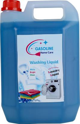Gasoline Washing machine liquid detergent top load and front load -blue(5 ltr) Multi-Fragrance Liquid Detergent