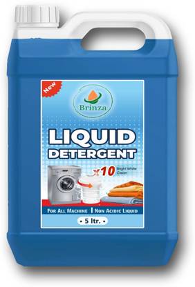 BRINZA Liquid Detergent for front load and top load machine(5 Liter) Lavender Liquid Detergent