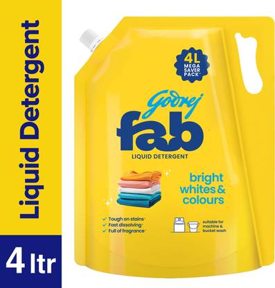 Godrej Fab For Machine | Fresh Liquid Detergent