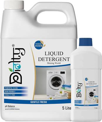 Diolty Liquid Detergent, Laundry Liquid For Top-Load and Front Load Machine Fresh Liquid Detergent