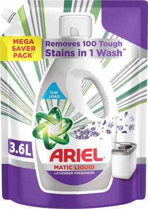 Ariel Liquid Detergent Top Load Lavender Liquid Detergent