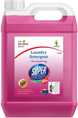 MKRB Laundry for Professional Fabric Care|Best For Machine Wash|Top & Front Load Rose Liquid Detergent