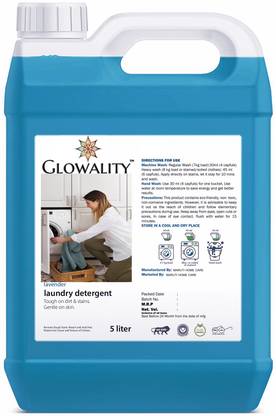 GLOWALITY Front & Top Load Lavender Liquid Detergent Lavender Liquid Detergent