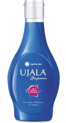 JYOTHY LABS Ujala Supreme Fabric Whitener Fresh Fabric Whitener (250 ml) Fresh Liquid Detergent