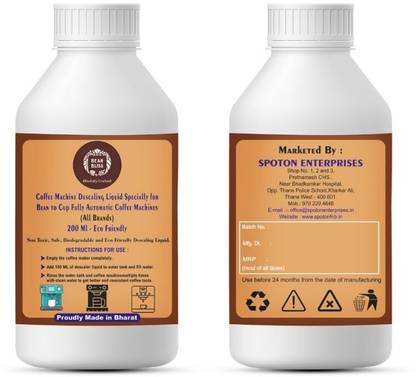 Bean Bliss Eco-Friendly Descaling Liquid for Bean and Cup Coffee Machines (200ml) Liquid Detergent