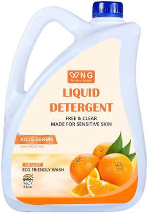 WNG Laundry Liquid Detergent For All Types Of Machine And Hand Wash Multi-Fragrance Liquid Detergent
