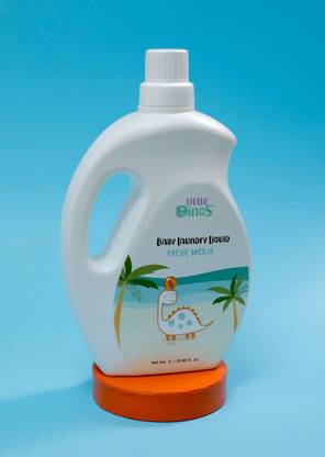 LITTLE DINOS Baby Laundry Liquid Detergent, Kills 99% of Germs, Fresh Breeze Anti Bacterial Fresh Liquid Detergent