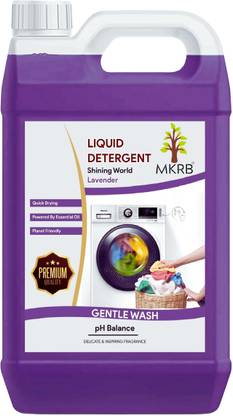 MKRB All in one top & front load liquid detergent for machine, Wash laundry Detergent Lavender Liquid Detergent