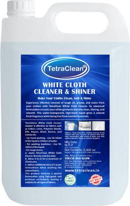 TetraClean Detergent Liquid, White Cloth Cleaner I Laundry Cleaning Dilute 25ml of 5L Water Lavender Liquid Detergent
