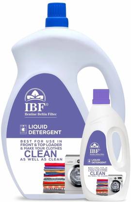 IBF Top Load & Front Load Washing Machine Liquid Detergent – 5L Multi-Fragrance Liquid Detergent