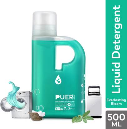 Brand Nourish's Puer Top Load & Front Load Everlasting Bloom Floral Liquid Detergent