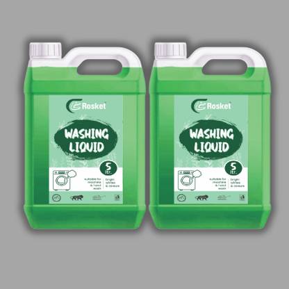 EROSKET Top Load Washing Machine Laundary Liquid Deterget For All Types Cloths Multi-Fragrance Liquid Detergent